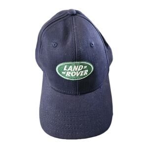 Land Rover Baseball Cap By Otto Collection Navy Blue Green Logo Hat